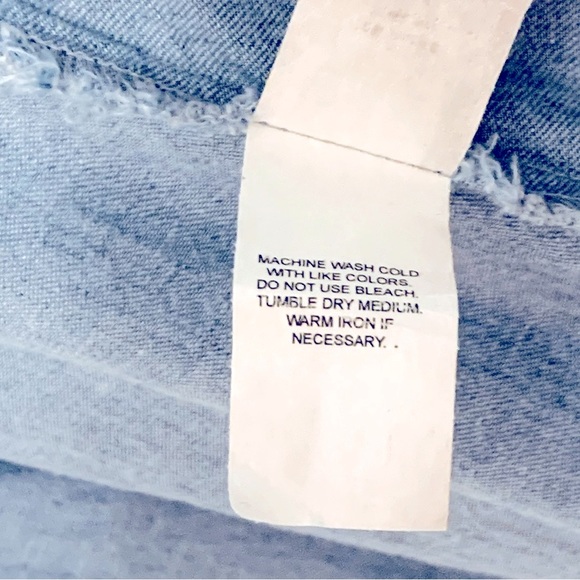 NWOT Mumu Blue by Show Me Your Mumu Sharon Chambray Skirt